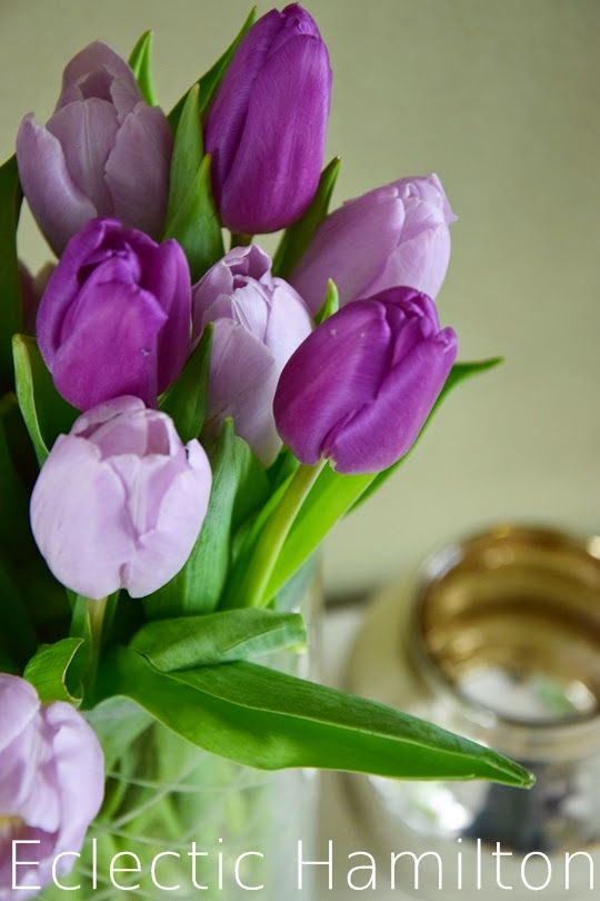 Tulpen Deko Dekoration Vase