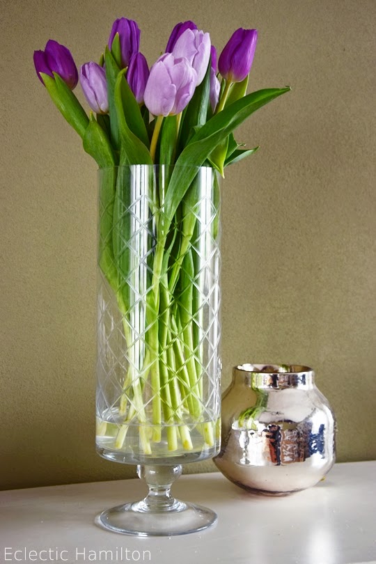 Tulpen Deko Dekoration Vase