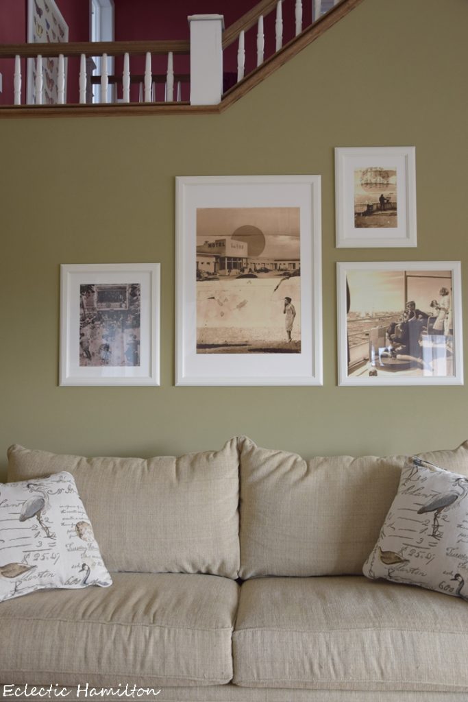 Wanddeko Wohnzimmer Ideen und Tipps für die Gestaltung von Wänden mit Bildern. Deko, Dekoration, Wand, Einrichtung Ideen Interior