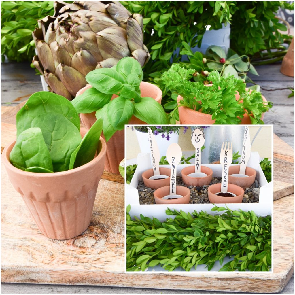 biogarten diy kraeuterkiste selber machen bio garten fuer balkon terrasse meinkleinergarten
