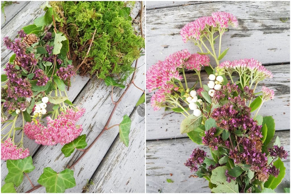 DIY Mooskranz einfach selbstgemacht: Herbstdeko, Deko für den Herbst, Kranz, Kränze selbermachen, Kranz aus Moos