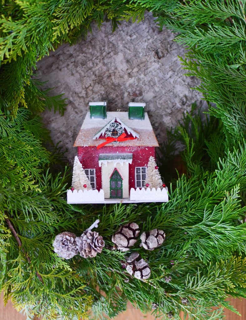 DIY Kranz selbstgemacht einfach und schnell mit Thuja und Zapfen und Sterne Kränze Strohkränze selber machen wreath DIY Kranz selbstgemacht einfach und schnell mit Thuja und Zapfen und Sterne Kränze Strohkränze selber machen wreath