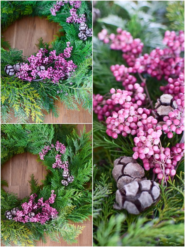 DIY Kranz selbstgemacht einfach und schnell mit Thuja und Zapfen und Sterne Kränze Strohkränze selber machen wreath DIY Kranz selbstgemacht einfach und schnell mit Thuja und Zapfen und Sterne Kränze Strohkränze selber machen wreath