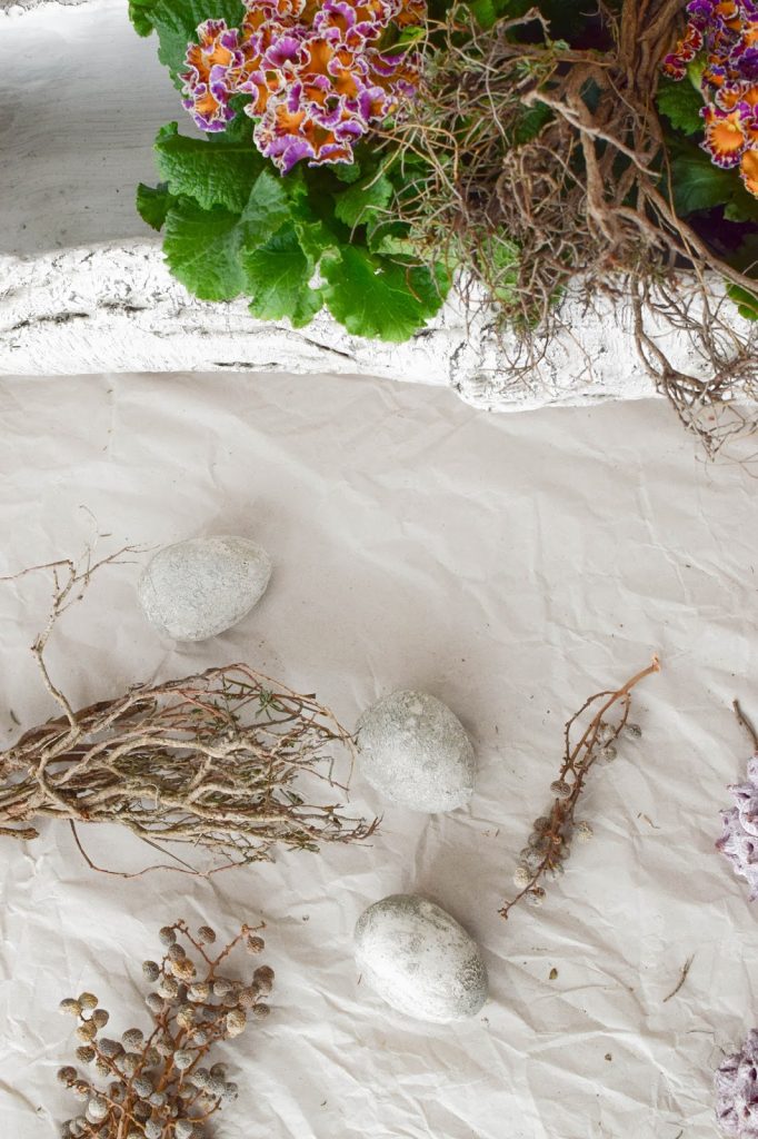DIY Frühlingsdeko mit Primel und Moos. Natürliche Deko für den Frühling. Dekoidee DIY Frühlingsdeko mit Primel und Moos. Natürliche Deko für den Frühling. Dekoidee