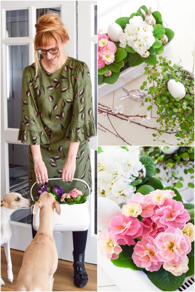 Frühlingsdeko und das perfekte Bewässerungssystem für alle Zimmerpflanzen und Küchenkräuter: YULA von Lechuza. DIY Osterkorb. Werbung Frühlingsdeko und das perfekte Bewässerungssystem für alle Zimmerpflanzen und Küchenkräuter: YULA von Lechuza. DIY Osterkorb. Werbung