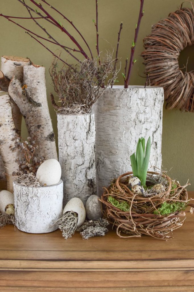 DIY Osterdeko Deko mit Eier Feder Moos selbermachen selbst gemacht: eine natürliche Deko Dekoidee DIY Osterdeko Deko mit Eier Feder Moos selbermachen selbst gemacht: eine natürliche Deko Dekoidee