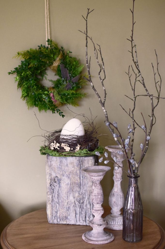 Beistelltische, Dekoideen mit Natur, Osterdeko, Deko, Dekoration, Ostern Beistelltische, Dekoideen mit Natur, Osterdeko, Deko, Dekoration, Ostern