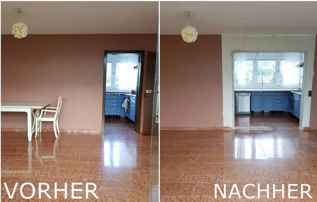 Renovierung Umbau Wohnung Vorher Nachher Waende raus Renovierung Umbau Wohnung Vorher Nachher Waende raus