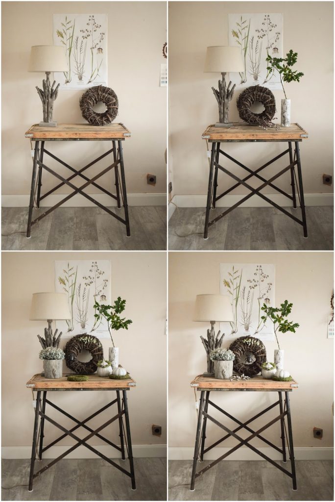 Deko Herbst für Konsole und Sideboard. Herbstdeko Dekoidee Wohnzimmer Dekoration eiche eicheln botanisch natuerlich dekorieren Deko Herbst für Konsole und Sideboard. Herbstdeko Dekoidee Wohnzimmer Dekoration eiche eicheln botanisch natuerlich dekorieren 2