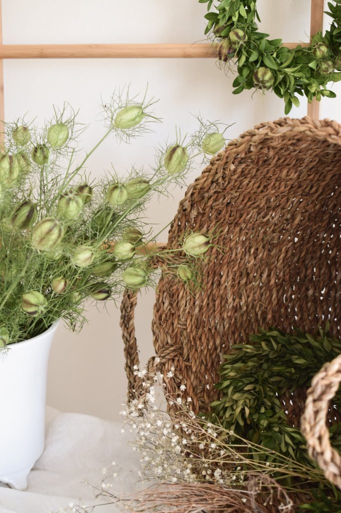 DIY Anleitung Kranz für den Sommer aus Buchs und Samenkapseln der Jungfer im Grünen. Selber machen Naturdeko natürlich dekorieren DIY Anleitung Kranz für den Sommer aus Buchs und Samenkapseln der Jungfer im Grünen. Selber machen Naturdeko natürlich dekorieren