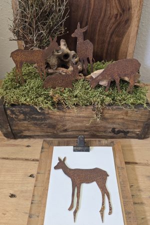 Roststecker Dekostecker Rostdeko Tiere Rosttiere Metalldeko im Mrs Greenery Shop bestellen kaufen