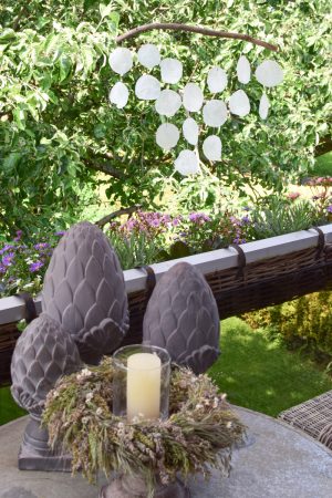 Muschelmobile Mobile aus Muscheln für deine stilvolle Sommerdeko Dekoidee Sommer sommerlich dekorieren