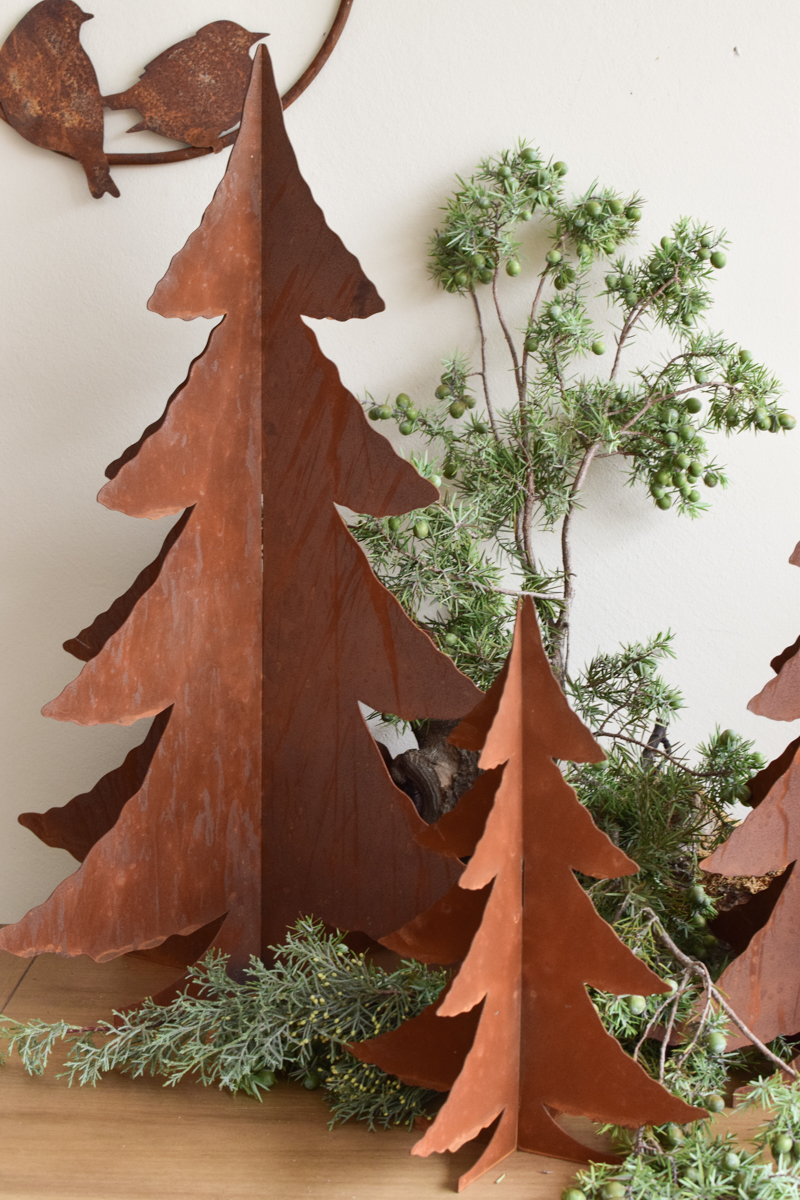 Rostdeko Tanne Baum Weihnachten Rosttanne Dekoidee Rostbaum im Mrs Greenery Shop bestellen kaufen