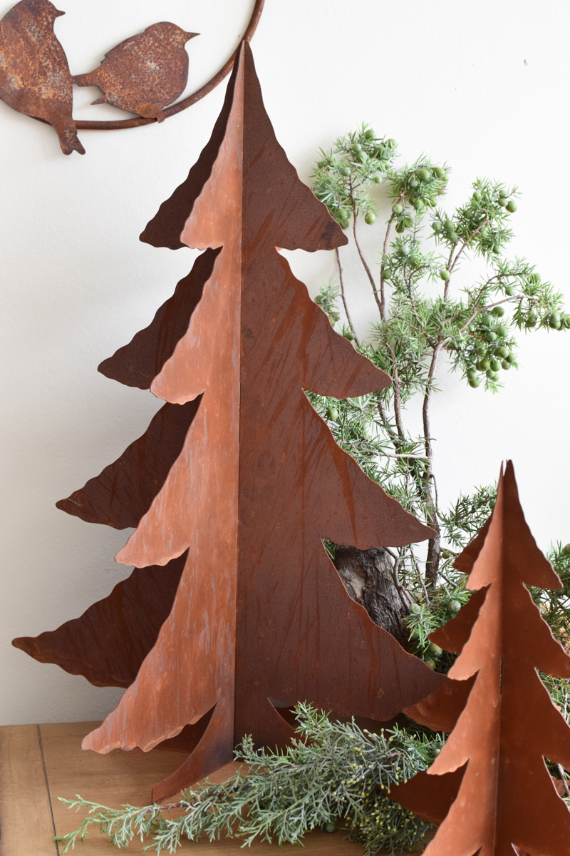Rostdeko Tanne Baum Weihnachten Rosttanne Dekoidee Rostbaum im Mrs Greenery Shop bestellen kaufen