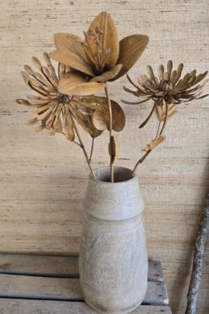 Holz-Vase – Bild 2