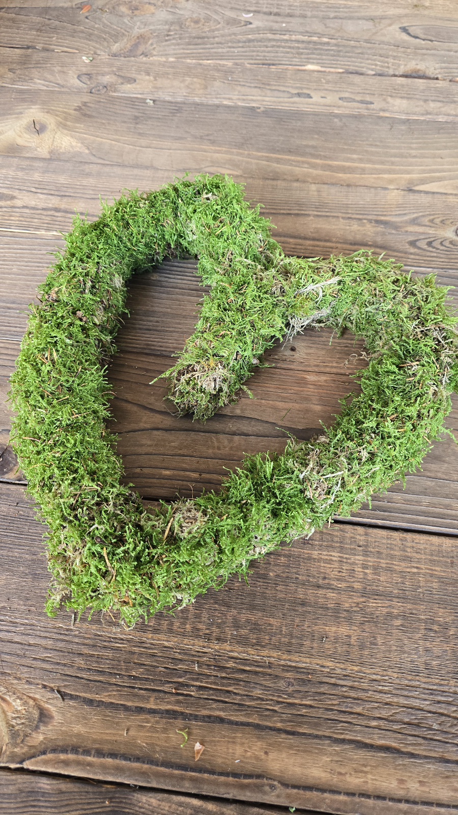 moosherz herz aus moos zum kreativsein gestalten im mrs greenery shop kaufen bestellen