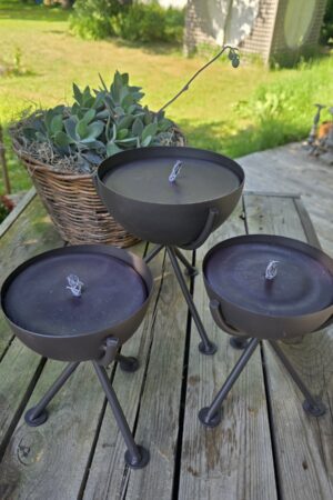 Tischfeuerschale Feuerschale für Tisch Metallschale Kerze Sommerdeko im Mrs Greenery Shop kaufen bestellen
