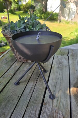 Tischfeuerschale Feuerschale für Tisch Metallschale Kerze Sommerdeko im Mrs Greenery Shop kaufen bestellen