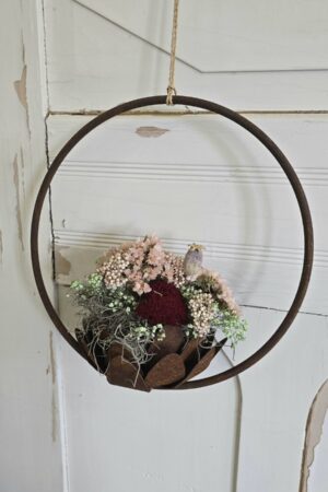 Rost-Ring mit Blüte – Bild 2